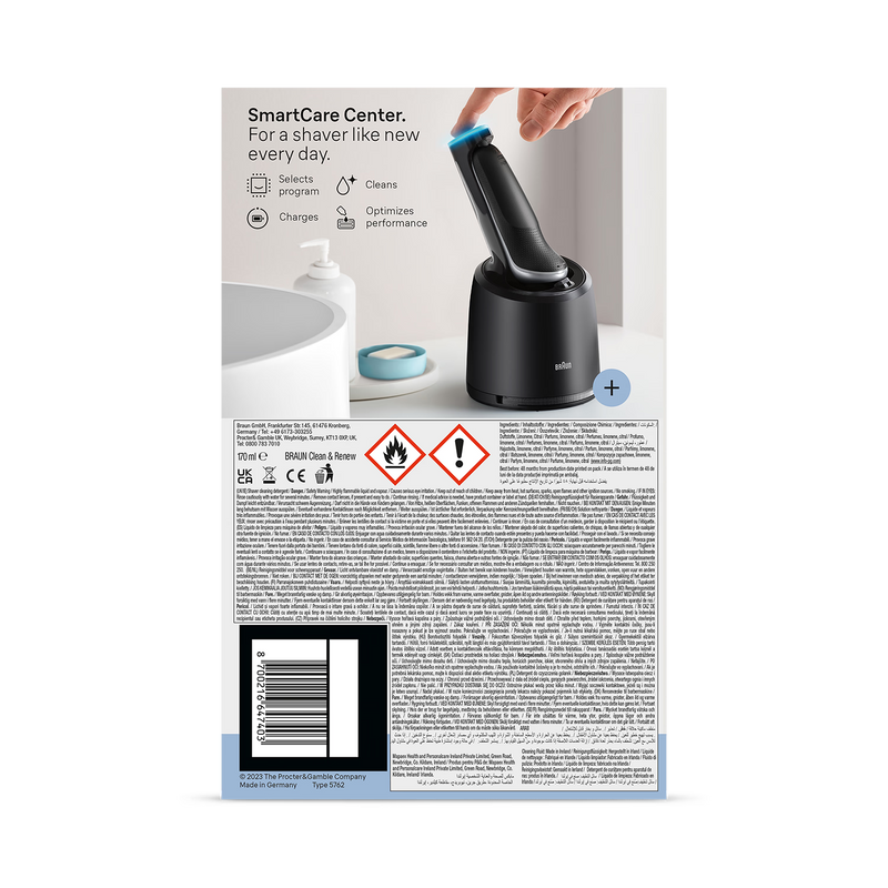 Braun Series 6 electric shaver Silver - British product