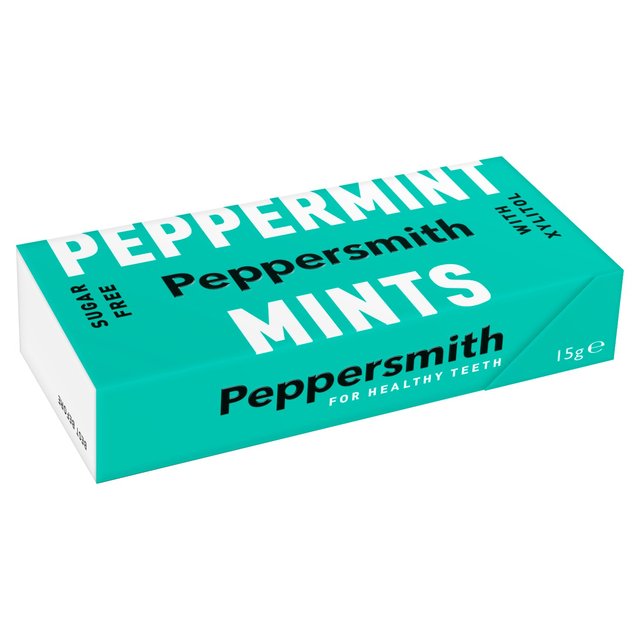 Peppersmith Sugar Free Peppermint Dental Mints   15g GOODS M&S   