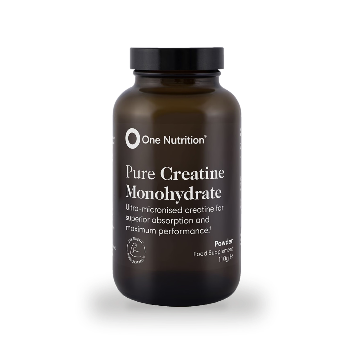 One Nutrition creatine supplement ultra-micronised powder 110g (British brand)