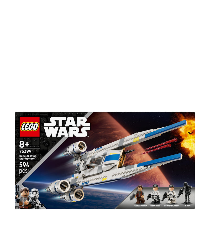 Lego Star Wars Rebel U-Wing Starfighter building set, UK version