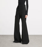 Balenciaga wool flared trousers - British product