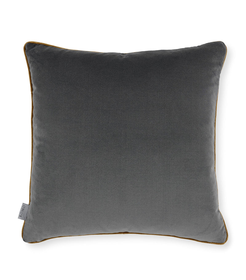 Romo embroidered Chiraco Serandite cushion 50cm x 50cm, imported from the UK
