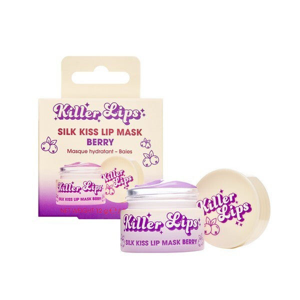 Killer Lips Silk Kiss Lip Mask Berry, imported from the UK