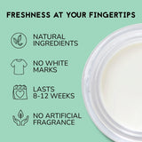 The Natural Deo Co. deodorant balm Grapefruit Mint 55g, UK version
