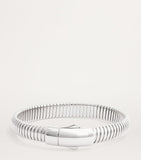 Tom Wood Tubogas bracelet in recycled sterling silver (British brand)