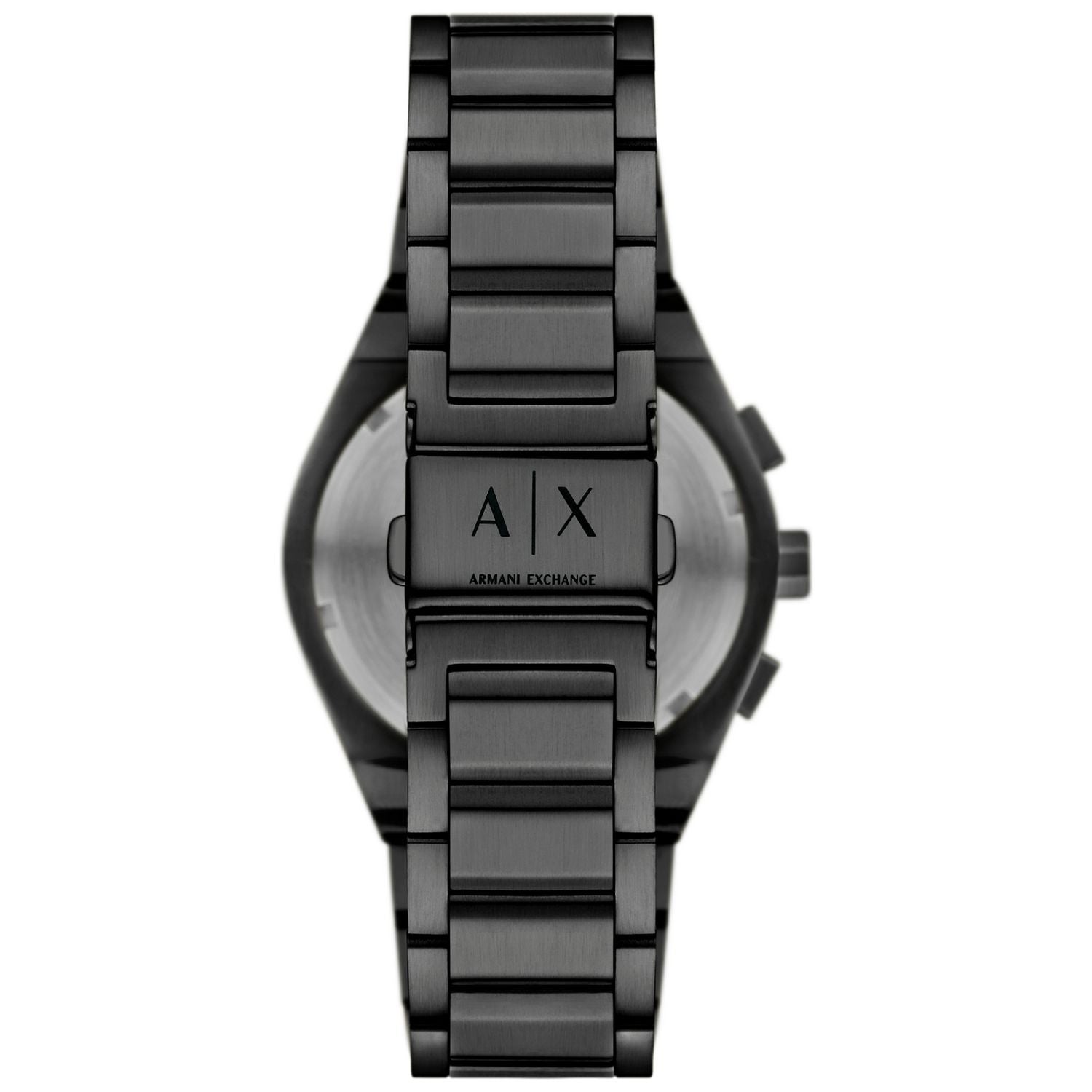 Armani Exchange Sync watch stainless steel bracelet black dial (British brand)
