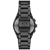 Armani Exchange Sync watch stainless steel bracelet black dial (British brand)