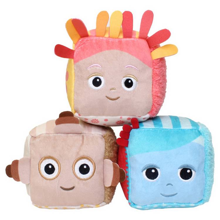 In the Night Garden sensory cubes set of 3 - British product