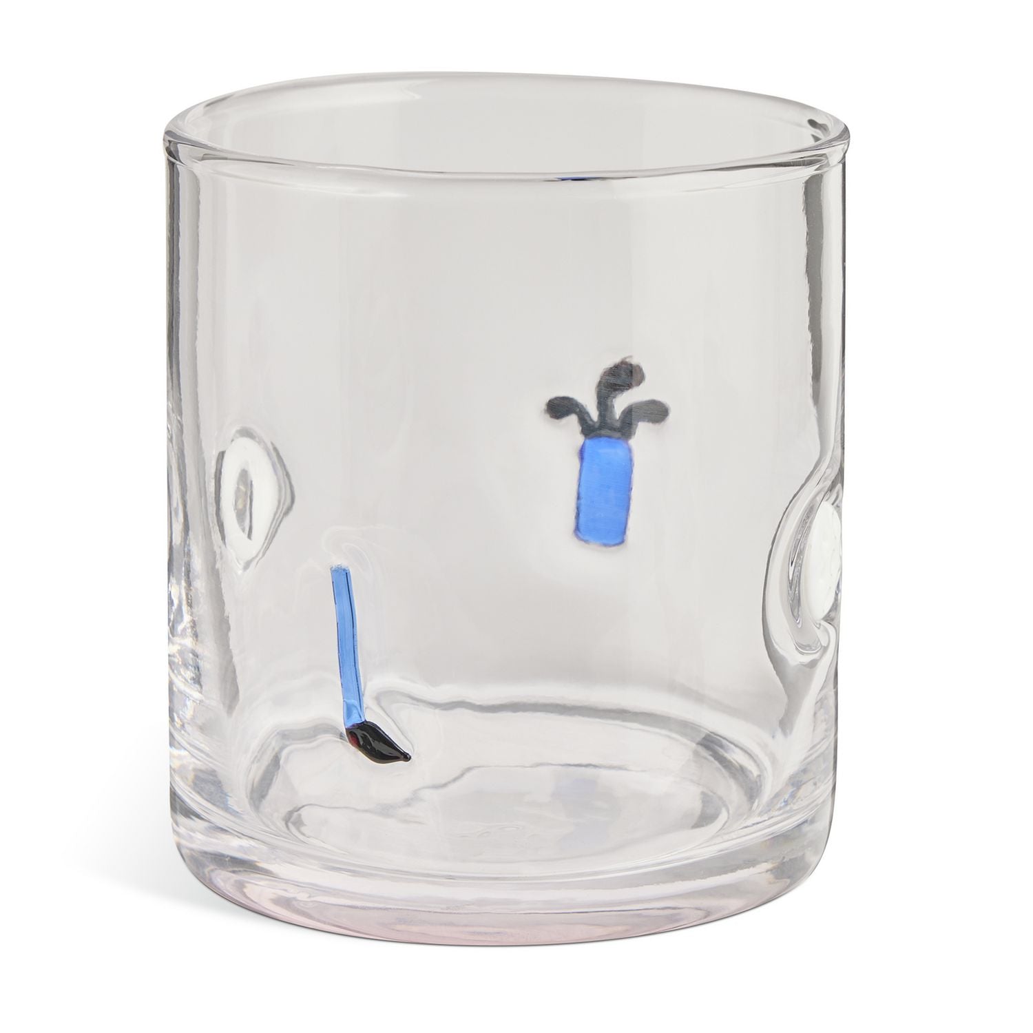 Argos Home golf glass tumbler 400ml (British brand)