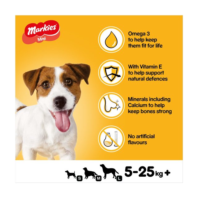 Pedigree Markies Mini Adult Dog Treats Marrowbone Biscuits    500g