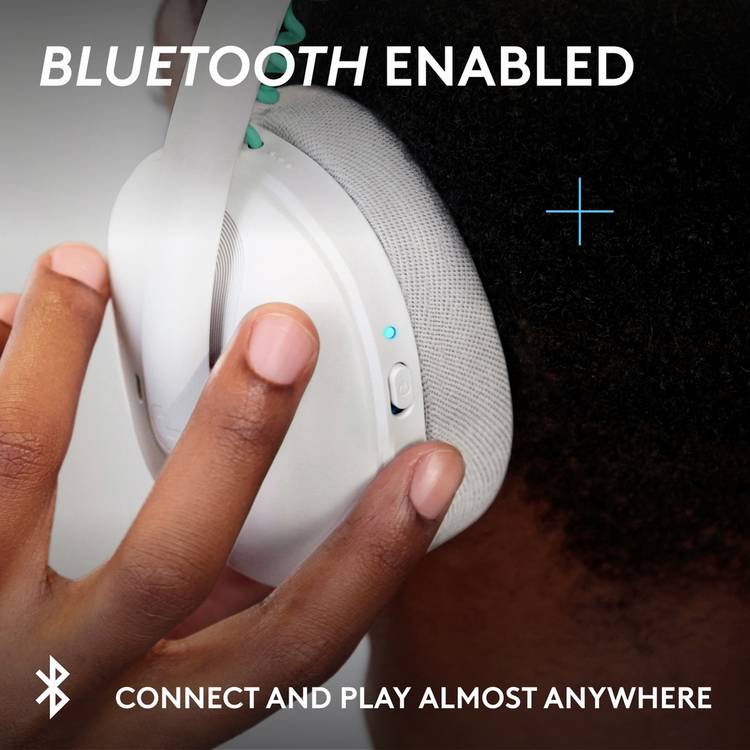Logitech G325 LIGHTSPEED wireless gaming headset white, UK version