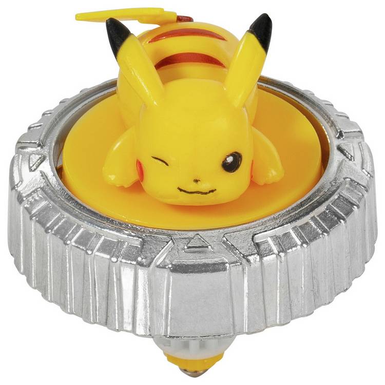 Pokémon Battle Spinner Arena Set with Pikachu and Mew spinners (British brand)