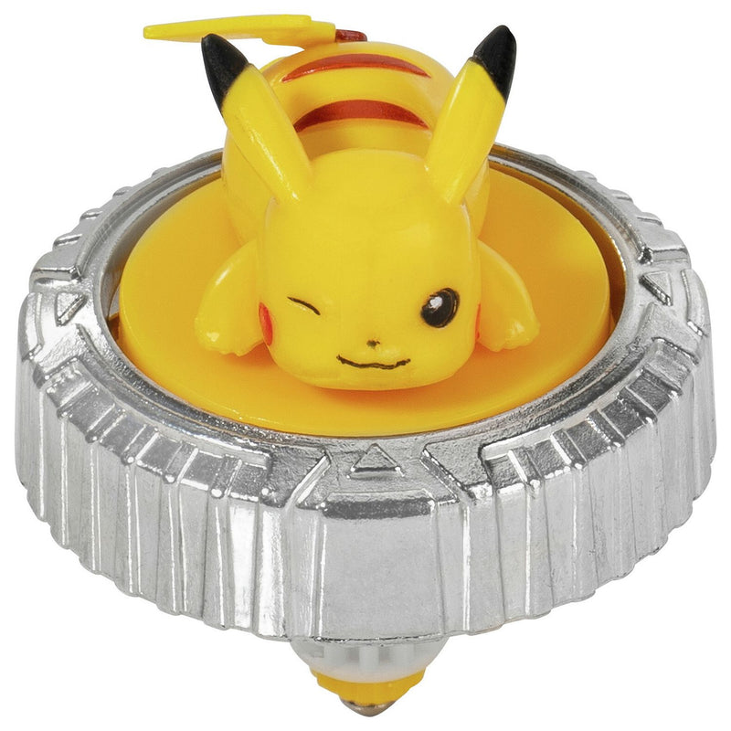 Pokémon Battle Spinner Arena Set with Pikachu and Mew spinners (British brand)