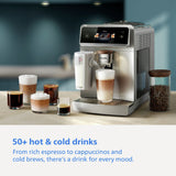 Philips Cafe Aromis 8000 Series silver bean to cup coffee machine (British brand)