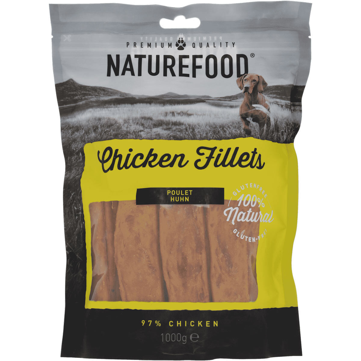 Nature Food Chicken Fillet Dog Treats, 1kg GOODS Costco UK