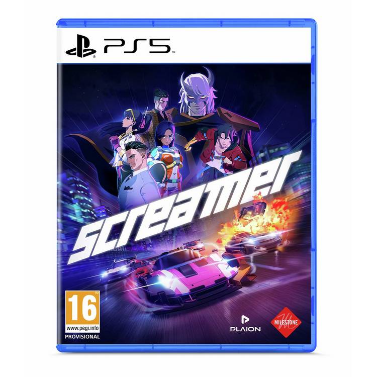 Screamer PS5 game disc (British brand)