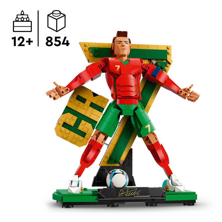 LEGO Cristiano Ronaldo football legend building set 43016 (British brand)