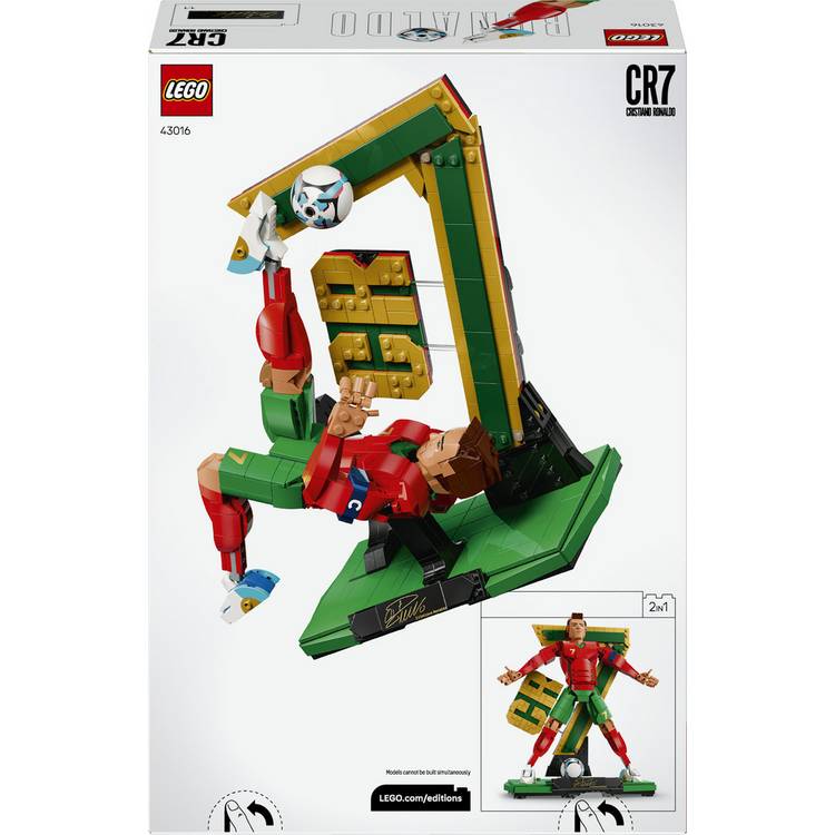 LEGO Cristiano Ronaldo football legend building set 43016 (British brand)