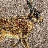 Bree Merryn hare line brown doormat 50x75cm (British brand)