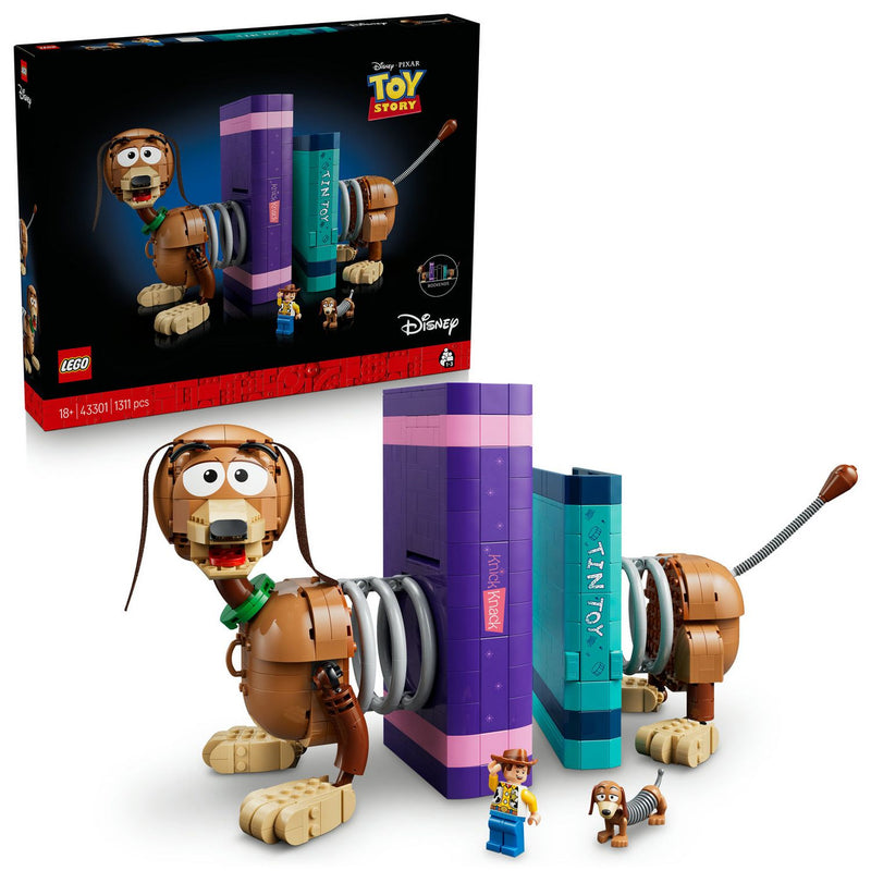 LEGO Toy Story Slinky Dog bookends 1311 pieces, imported from the UK