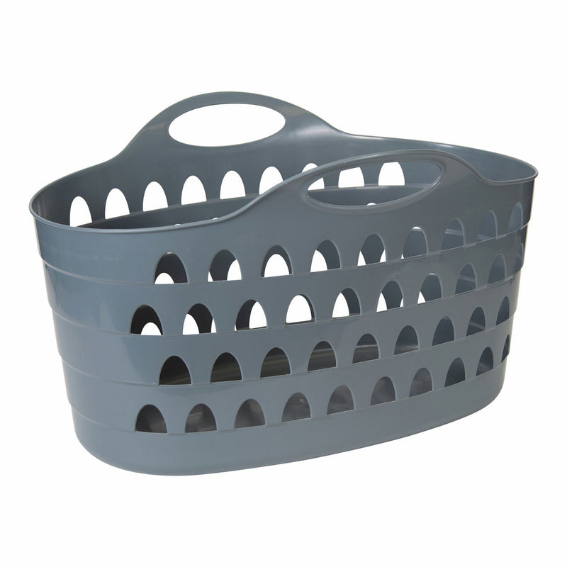 Strata laundry basket storm grey 52L - British product