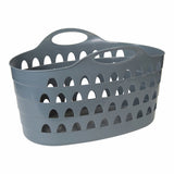 Strata laundry basket storm grey 52L - British product