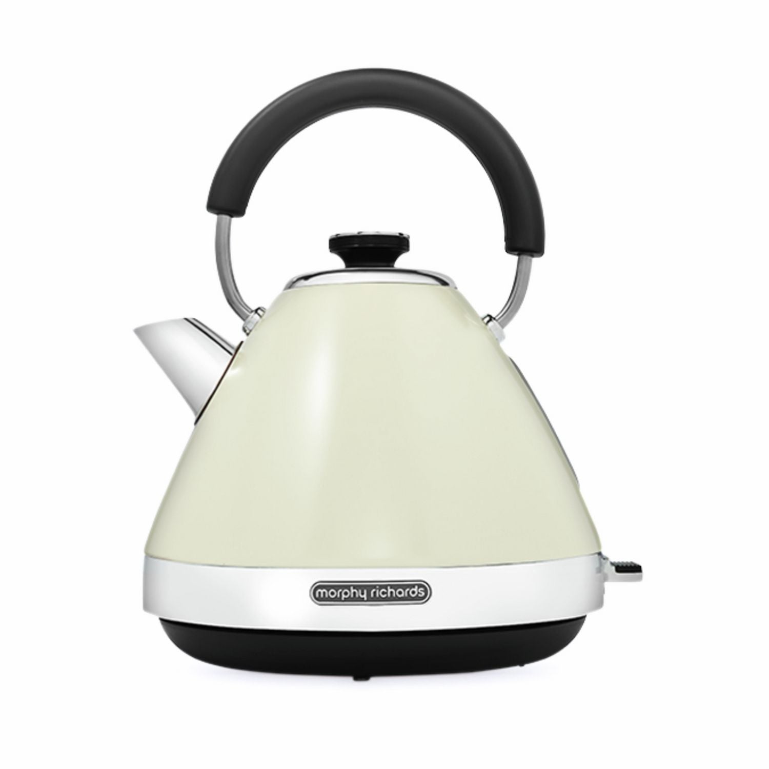 Morphy Richards Venture Pyramid kettle 1.5 litre cream - British product