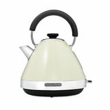 Morphy Richards Venture Pyramid kettle 1.5 litre cream - British product