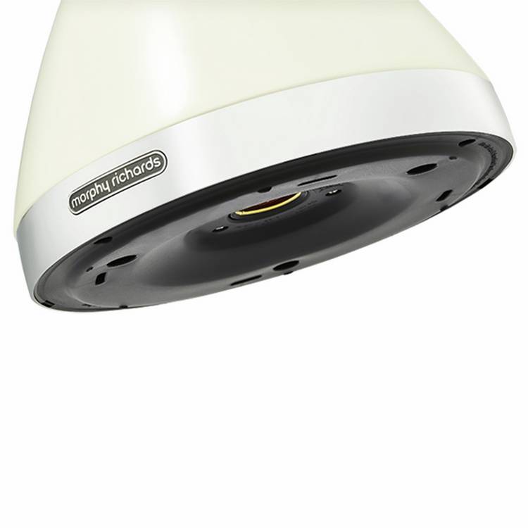 Morphy Richards Venture Pyramid kettle 1.5 litre cream - British product