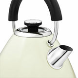 Morphy Richards Venture Pyramid kettle 1.5 litre cream - British product