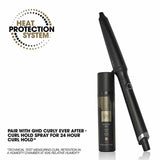 GHD creative curl wand bundle with tapered barrel, imported from the UK