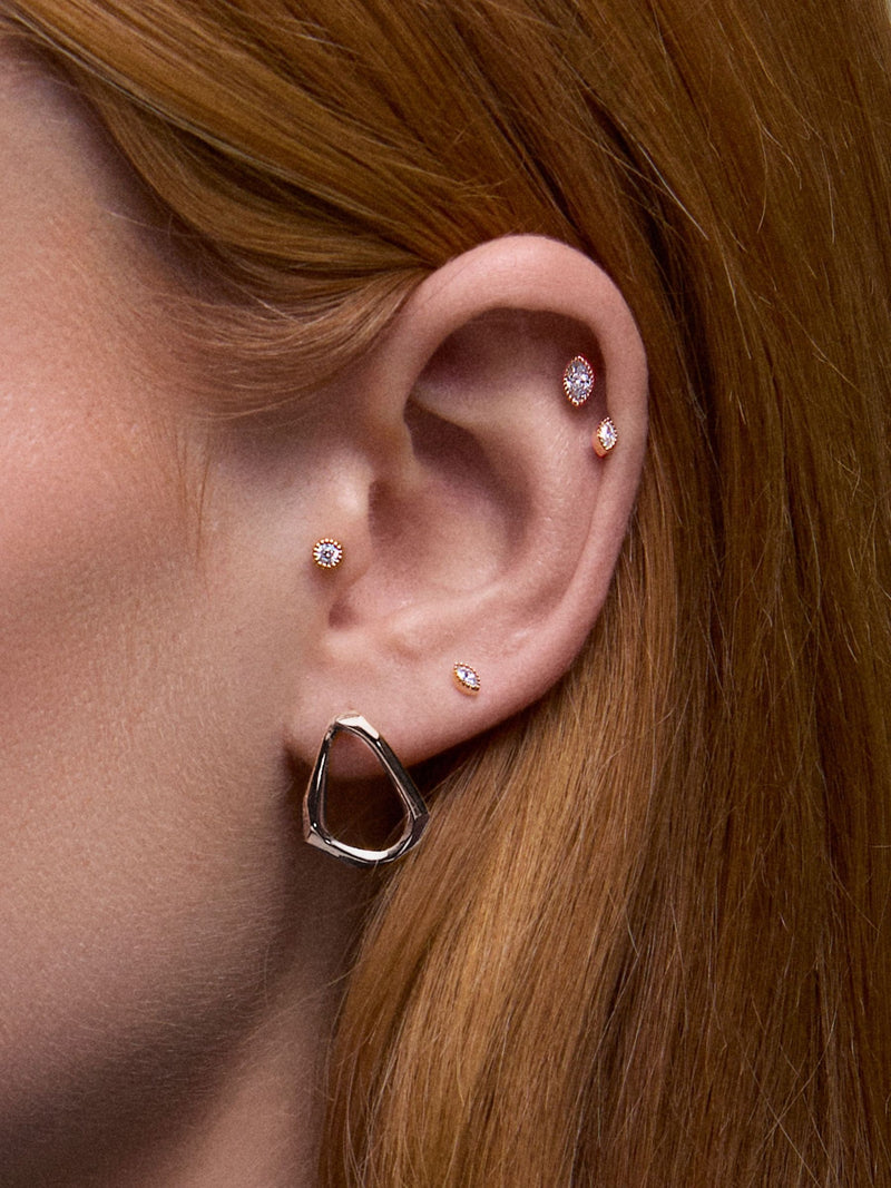 Dinny Hall Gold Thalassa Stud Earrings