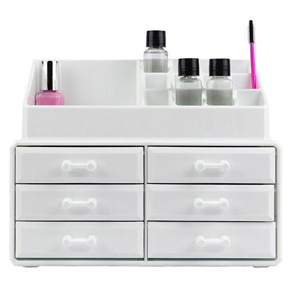 LaRoc Cosmetic Organiser - White GOODS Superdrug   