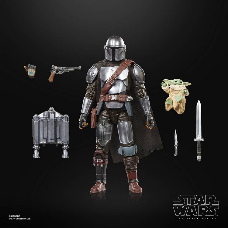 Star Wars The Mandalorian action figure 6 inches, imported from the UK