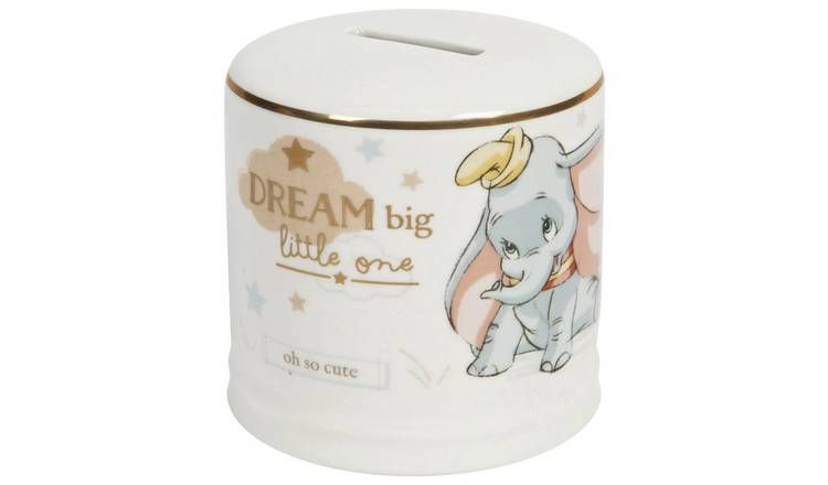 Disney Magical Dumbo Ceramic Money Box GOODS Argos