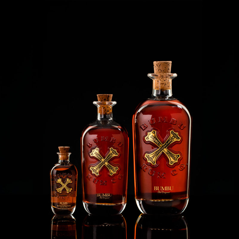 Bumbu Rum Co. spiced rum with natural flavours 35cl, imported from the UK