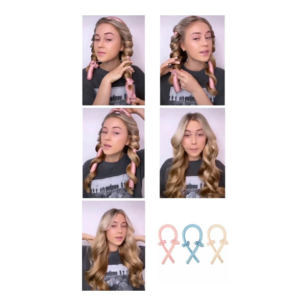 H.H.Pro Heatless Hair Curler Leopard Queen, UK version