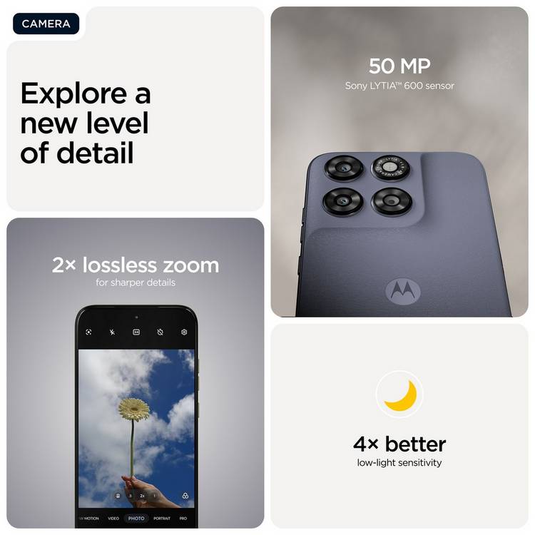 Motorola smartphone Arctic Seal 128GB, UK version