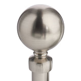 Argos Home metal ball curtain holdbacks silver 2 pack (British brand)