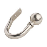 Argos Home metal ball curtain holdbacks silver 2 pack (British brand)