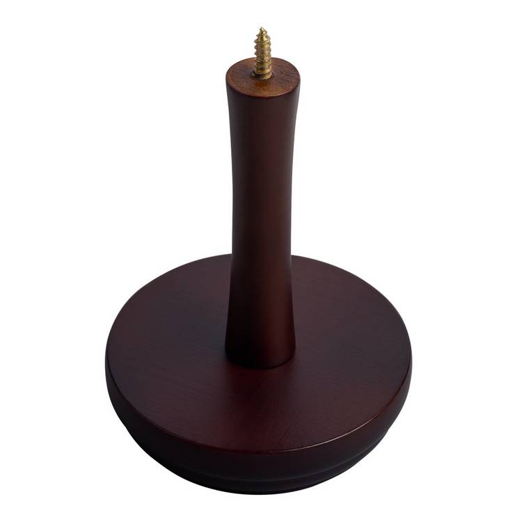 Argos Home walnut wood curtain holdback pair, UK version