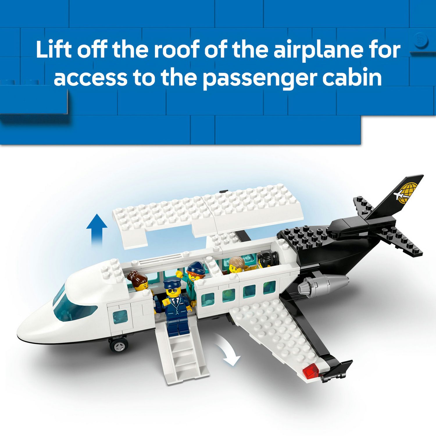 LEGO City Airport 60502 toy set 887 pieces, UK version