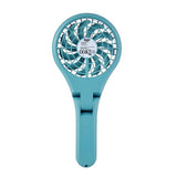 Bush handheld teal desk fan 4 inch (British brand)