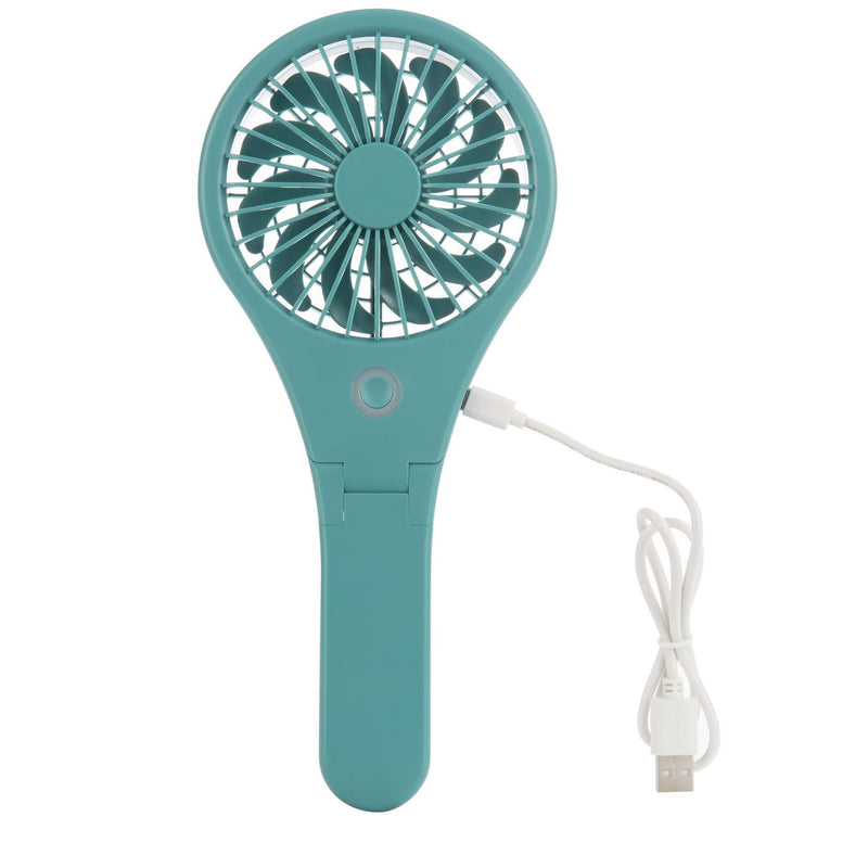Bush handheld teal desk fan 4 inch (British brand)