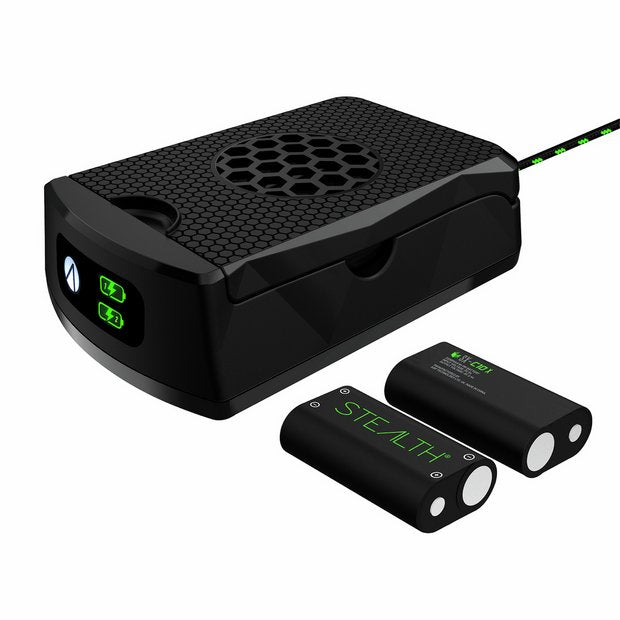 STEALTH Xbox rechargeable battery twin pack, imported from the UK