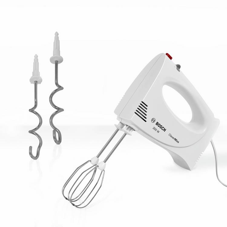 Bosch hand mixer 350W white, UK version