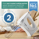 Bosch hand mixer 350W white, UK version