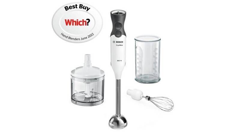 Bosch MS6CA4150G ErgoMixx Hand Blender - White and Grey GOODS Argos