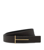 TOM FORD slim T belt calf leather 2.8cm - British product