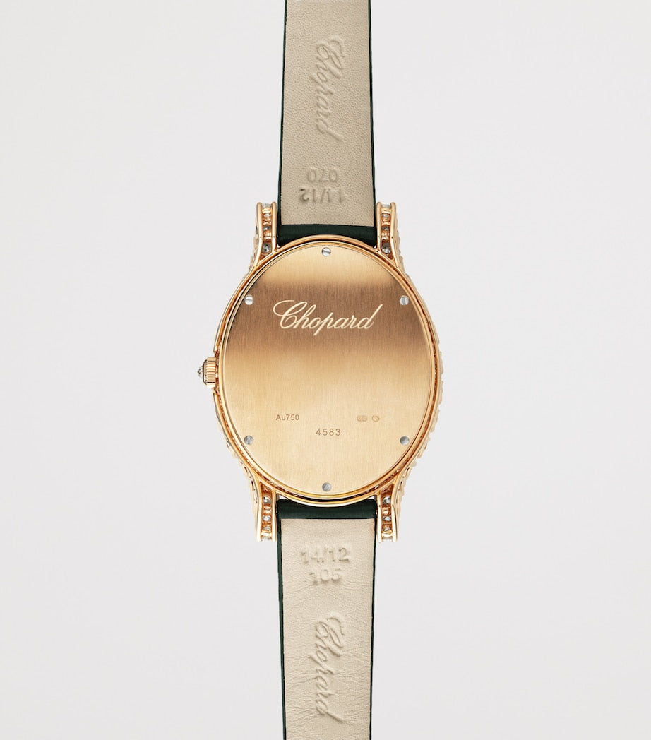 Chopard L'Heure du Diamant rose gold diamond watch, UK version